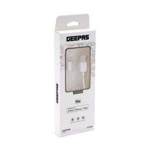 GEEPAS LIGHT CABLE/USB CABLE IPHONE CHARGER #GC1961 60108550 