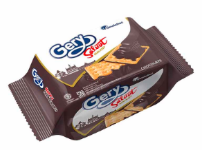 Gerry Saluut Malkist Chocolate 105g