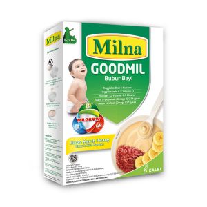 milna goodmil bubur bayi beras merah pisang 120gr