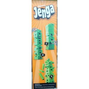 Classic jenga green color