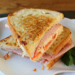 Ham, Cheese & tomato  Castaway 