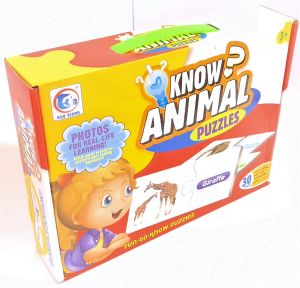  know animal puzzles giraffe