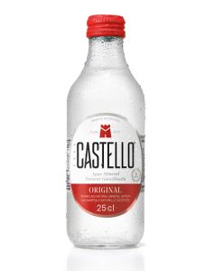 Agua Com Gas Castello 250ml (Water Sparkling Castello 250ml)