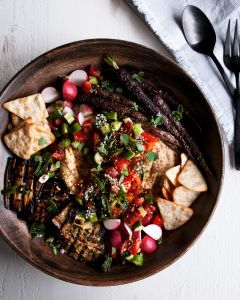 Grilled vegetables hummus (vg)