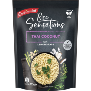 Continental Rice Thai Coconut & Lemongrass 115g