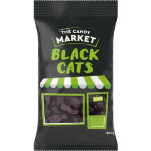 THE CANDY MARKET BLACK CAST 200G