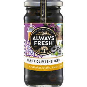 Always Fresh Olives Black Sliced 235g