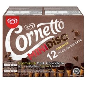 walls cornetto mini tiramisu choc neg 12un