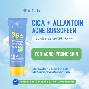 Emina sunscreen 35 spf ance clear