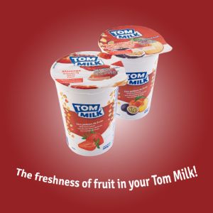 Tom Milk  Logurte  Strawberry  250g