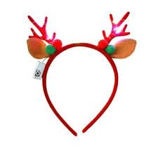 Lilgiuy Christmas Headbands Women Girls Xmas