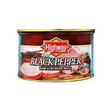 highway black pepper ham 397g