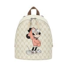 MLB x DISNEY Monogram Mini Backpack New York Yankees Beige 32BGC9111