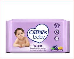 Cussons Baby Wipes 50s