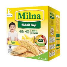 Milna Biskuit Bayi 130g Original 