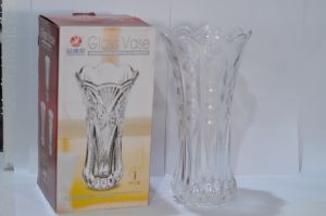 Glass Vase 25cm 17928RJ-1A