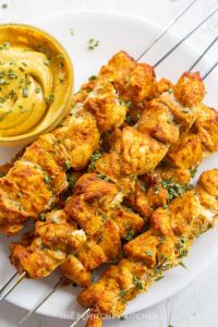 Chicken Kebab curry