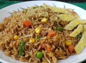 Nasi Goreng Asin Teri