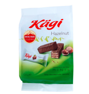 Kagi Hazelnut Swiss Chocolate  Wafer 125g