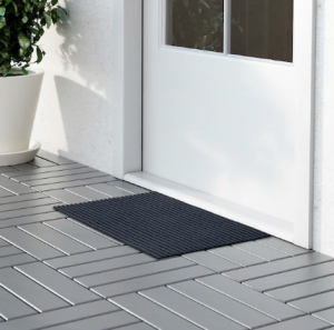 Kristrup Door Mat 33x55cm Dark Blue