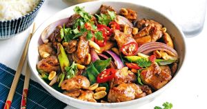  Kongpo Chicken Si Chuan dried chili sauce 宫保鸡丁