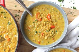 Lentilhas e Turmeric "Thursday 20th April"