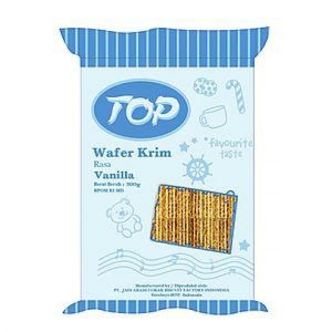 Top Wafer Krim Vanilla 300g