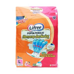 lifee popok perekat 3pcs L