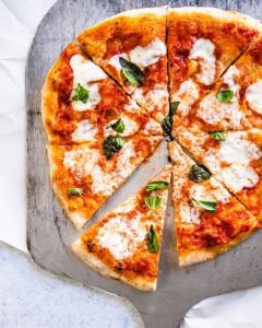 Margherita pizza 11` ( tomato sauce and mozzarella)