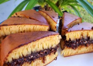 terang bulan coklat/chocolate moon cake (3 flavors to choose)