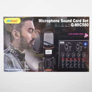 Microphone Sound Card Set Q-MIC580