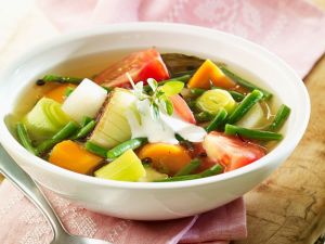 Mixed vegetable soup