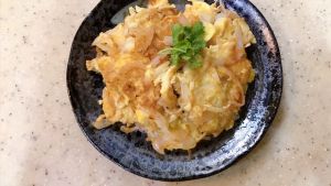 Onion fried egg 洋葱煎蛋