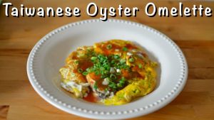 Taiwanese Oyster Omelet