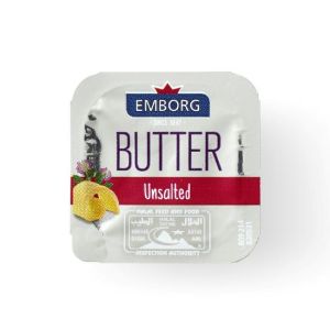 emborg butter unsalted 10*8gr