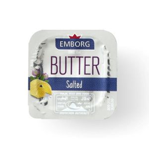 emborg butter salted 10*8gr