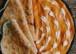 Plain Poori + Gravy (tanha)