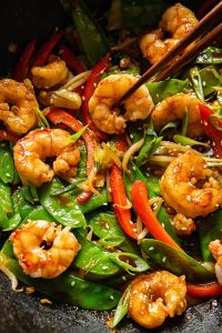 Stir Fried Prawns Early Sun Style 早陽炒蝦