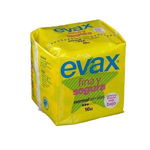 evax fina Y segura normal sin alas 16u