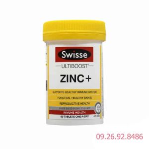 Swisse Ultiboost ZINZ+ 60 Tablets 0NE-A-DAY