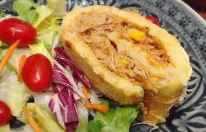 Rocambole de Frango & Arroz  Árabe "monday 24th April"