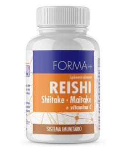 forma + reishi shiitake - maitake sistema imunitario