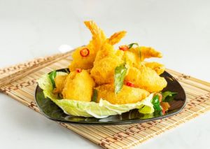 PW6 salted egg prawns 咸蛋大虾
