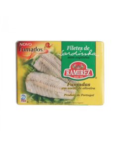 Sardinha Fillete Fumada Sem Espinhas Azeite 100g Ramires