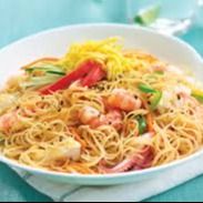 Seafood noodles 