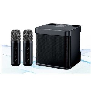 With two Wireless Microphones # Wireless Karoake Speaker