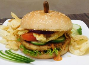Shami Kabab Burger