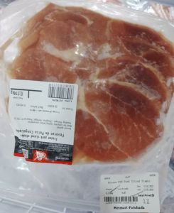 Frozen Pork Sliced Steaks 0,314kg