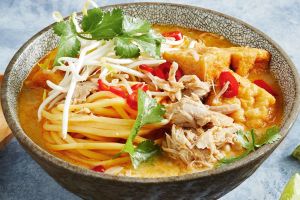 Chicken Laksa soup