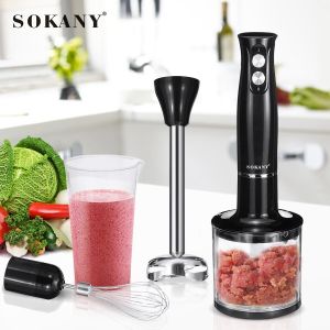 Sokany  hand blender 4 in 1